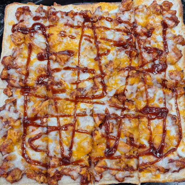 BBQ Pizza.