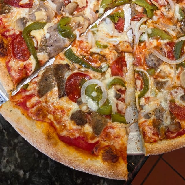 Everything Pizza Slice.