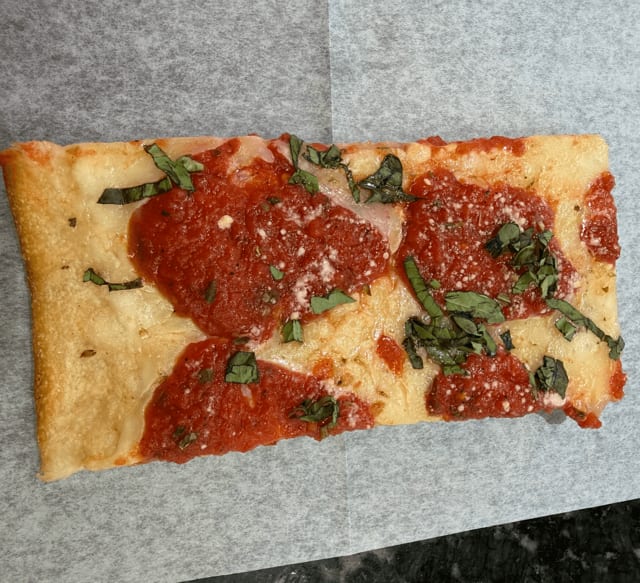 Grandma Pizza Slice.