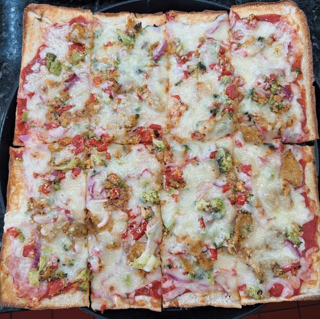 Veggie Pizza.