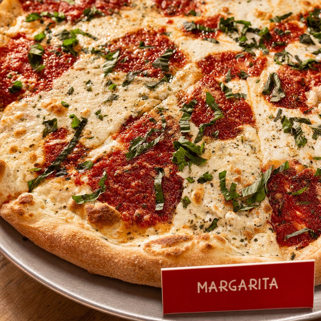 Margherita Pizza Slice.