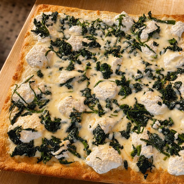 Spinach White Ricotta.