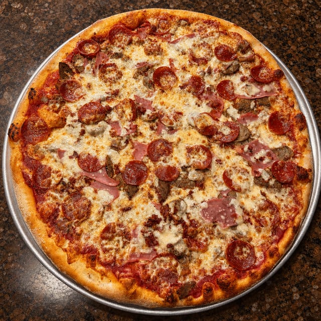 Meat Lovers Pizza.