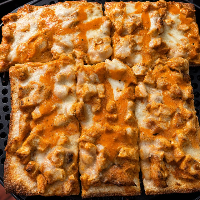 Buffalo Chicken Pizza.