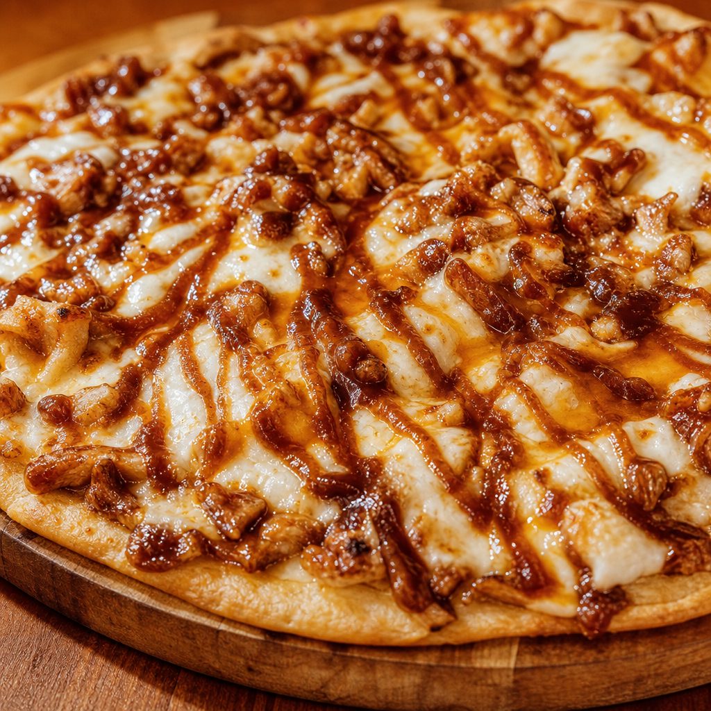 BBQ Pizza Slice.
