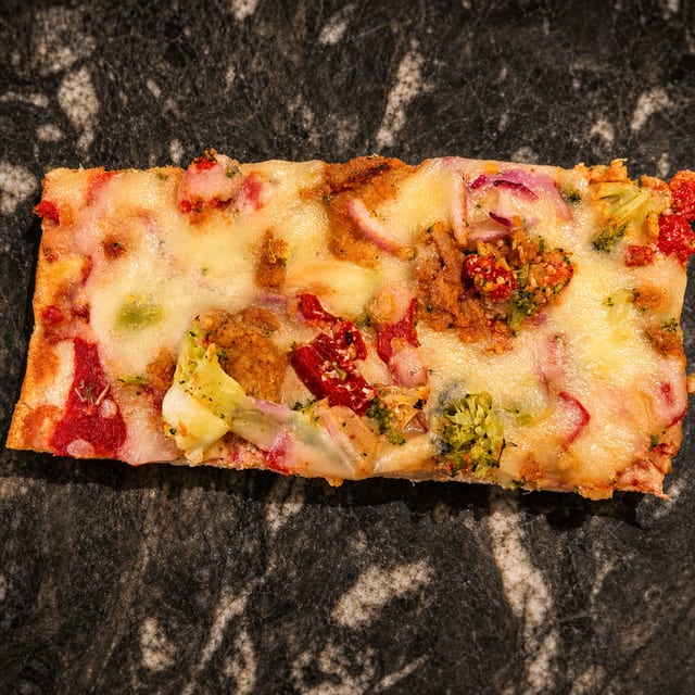 Veggie Pizza Slice.