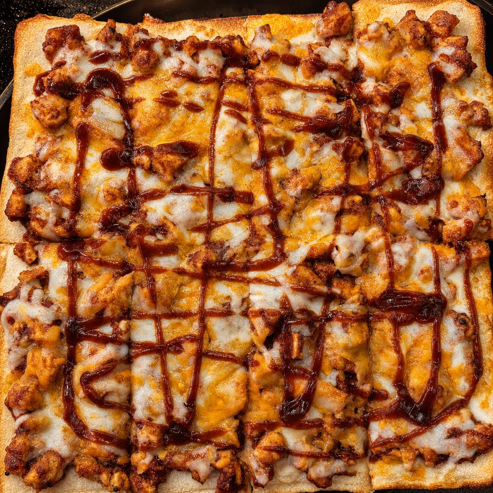 BBQ Pizza.