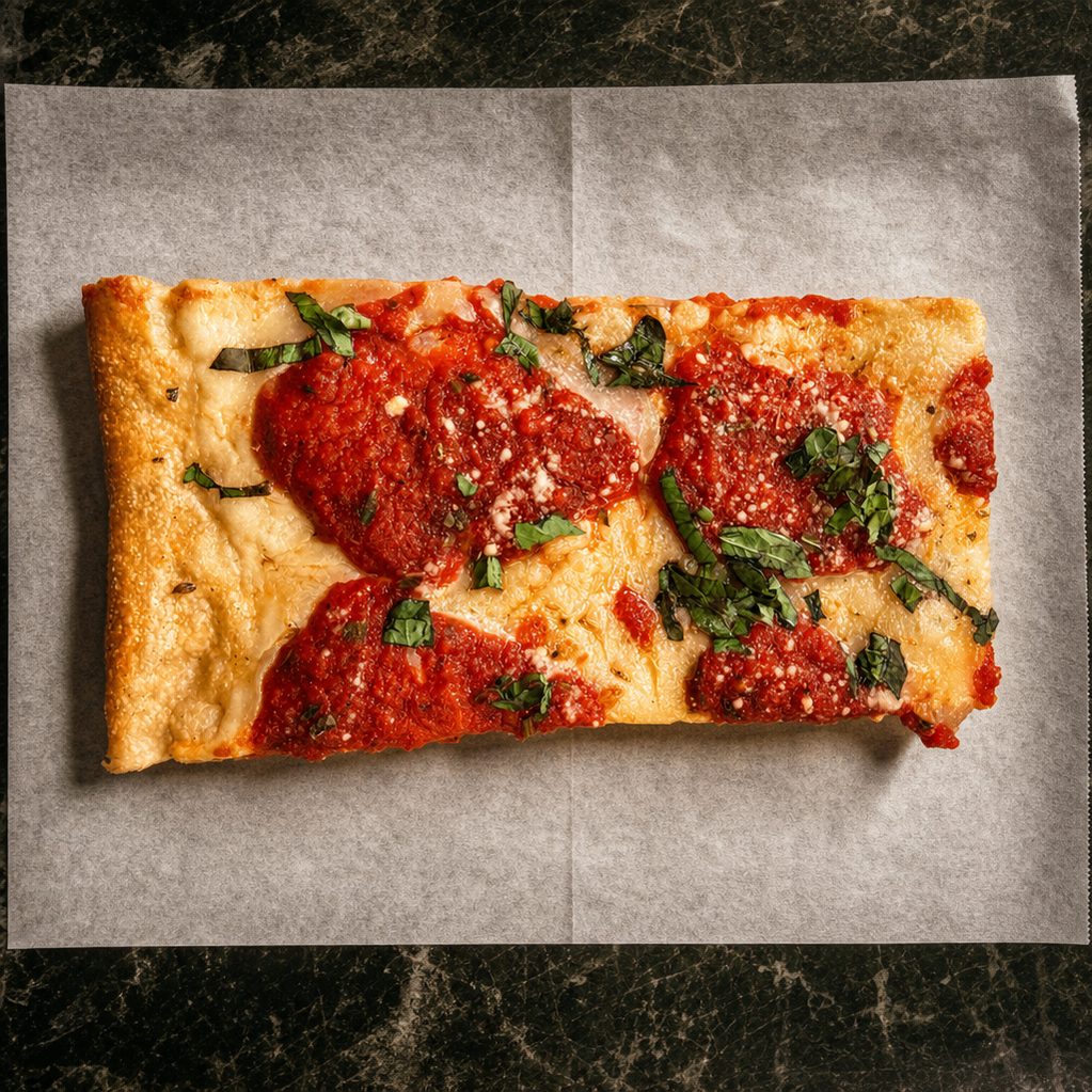 Grandma Pizza Slice.