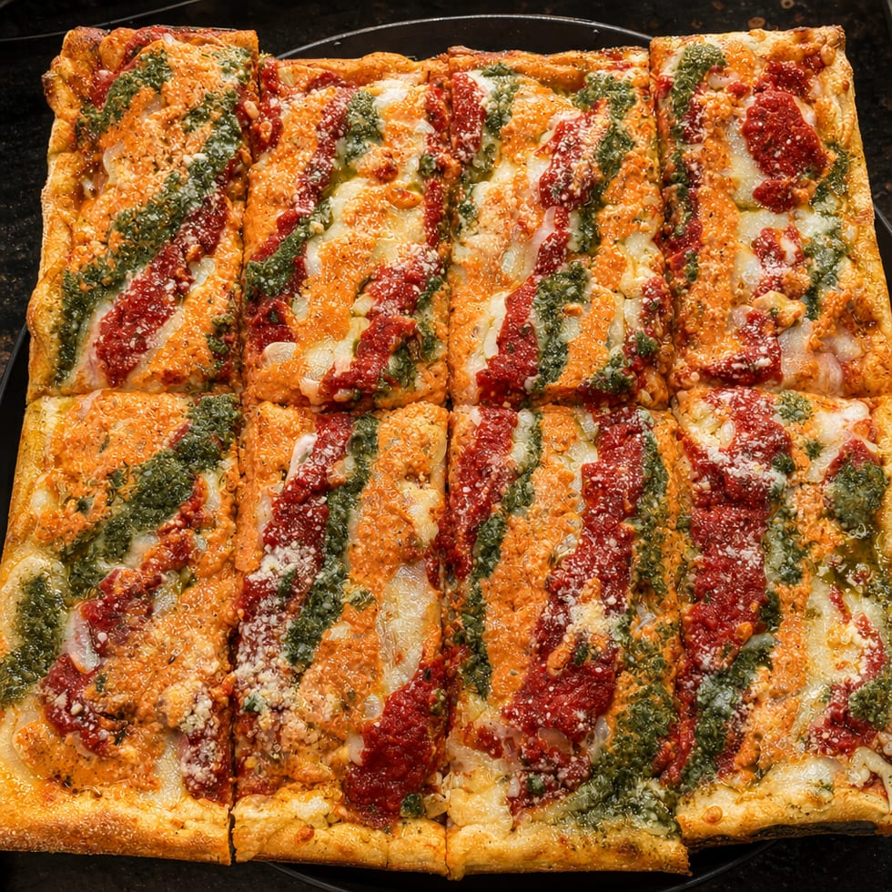 Tri-Color Pie.